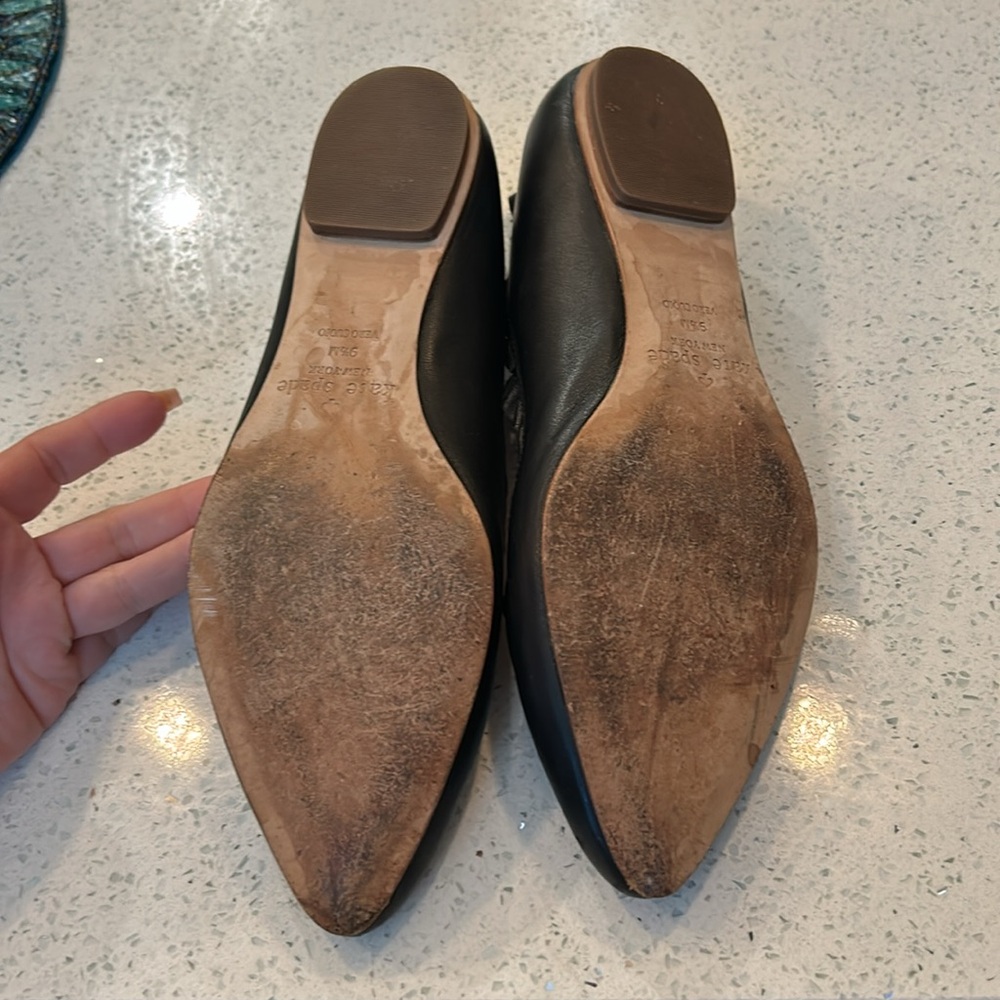 Kate Spade Nicole Leather Ballet flats size 9.5 - Picture 6 of 6